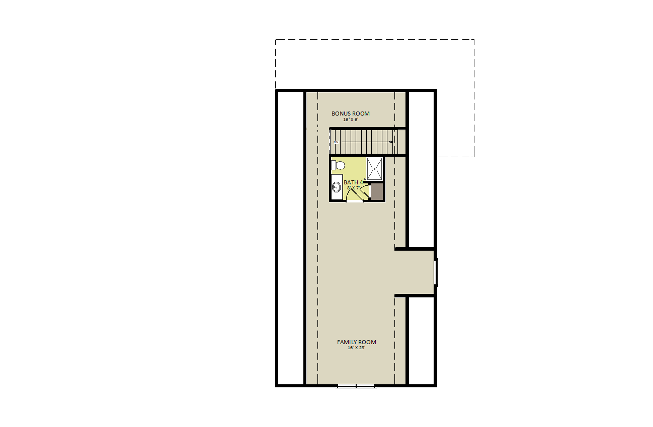 Mineral Point Second Floor Floor Plan